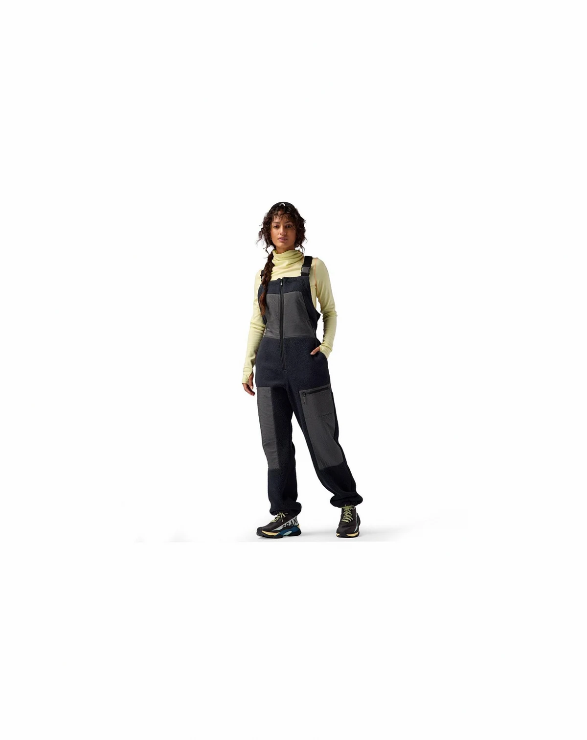 Women's Wander Pile-Fleece Overall Jumpsuits