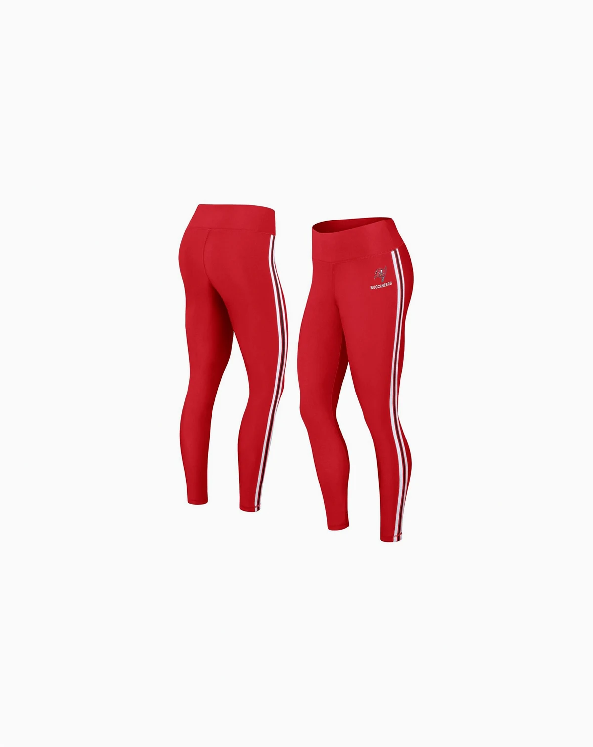Women's Red Tampa Bay Buccaneers Color Block Leggings