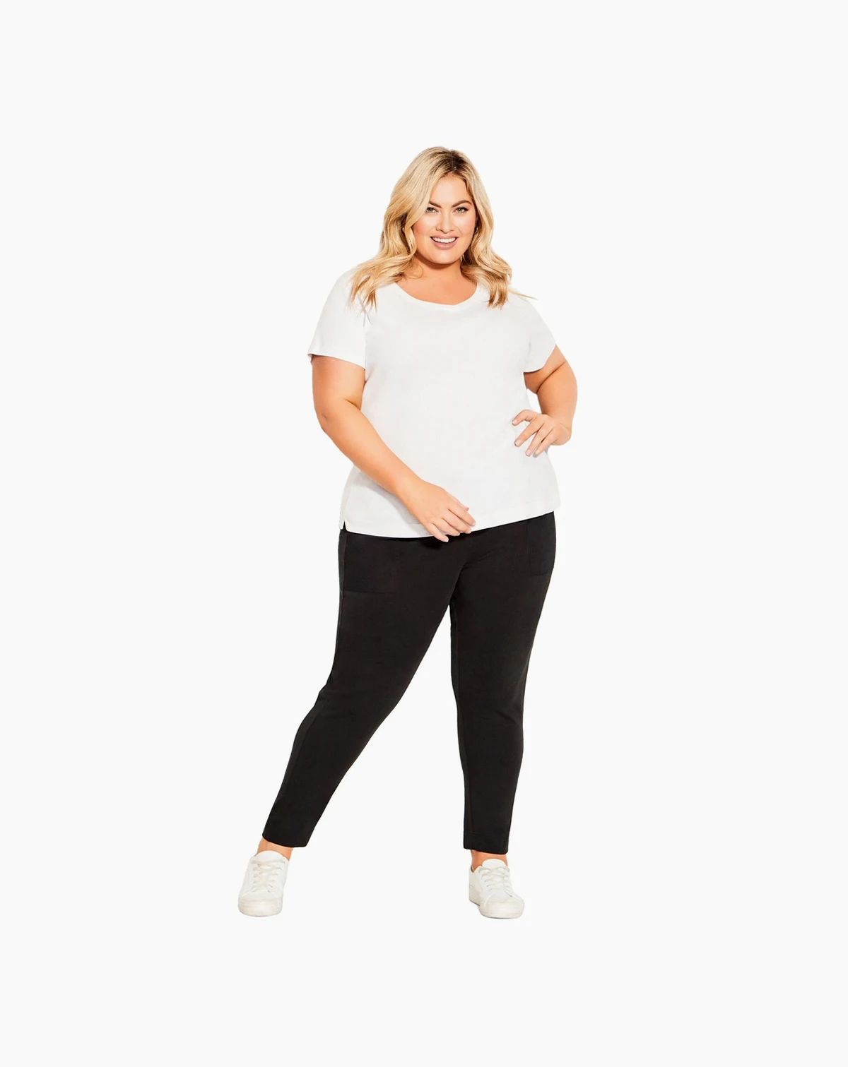 Women's Contrast Pocket Knit Pant