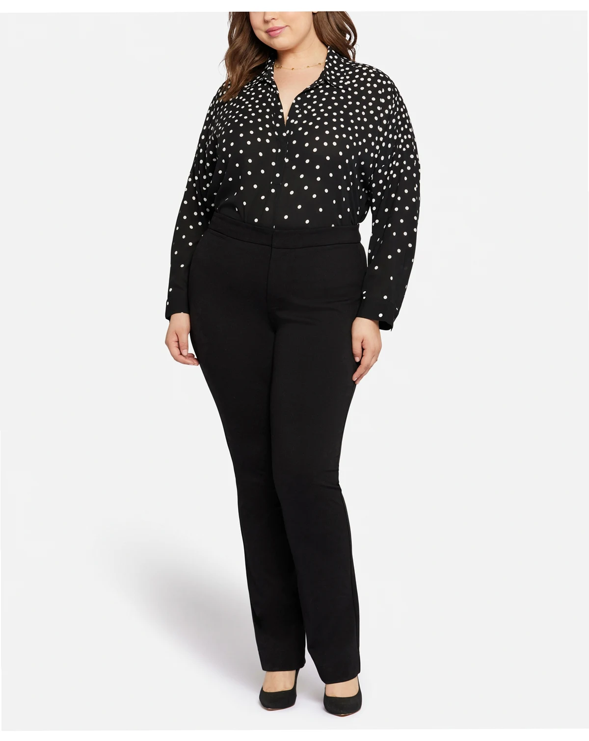 Plus Size Slim Trouser Pant