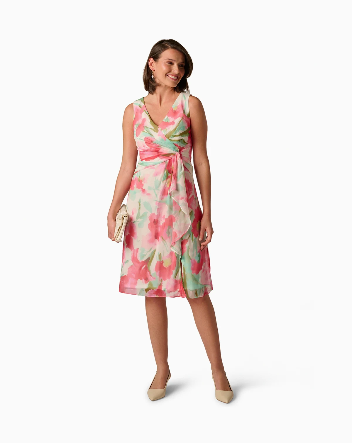 Women's Floral Print Mini Dress