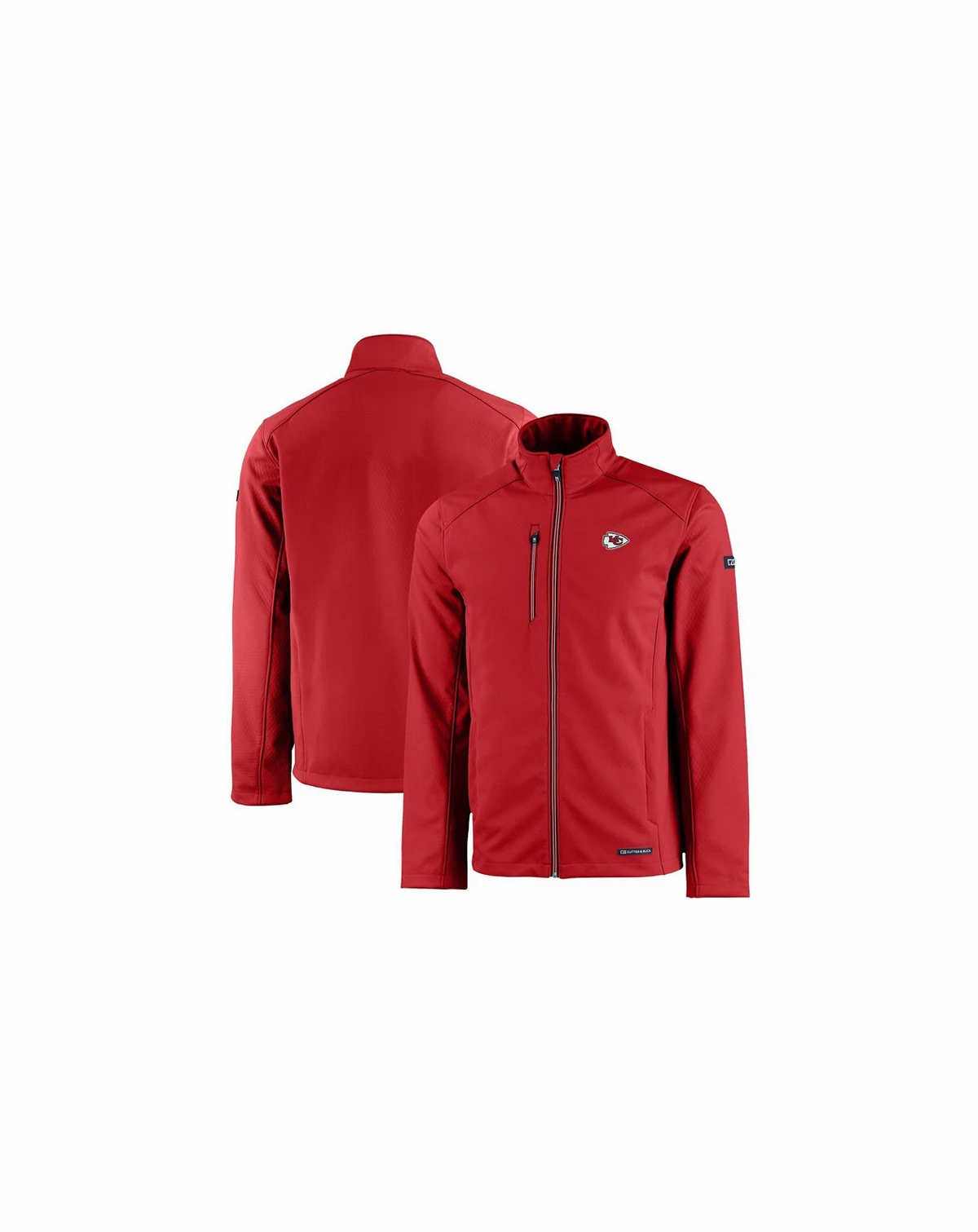 Men's Red Kansas City Chiefs Evoke Eco Softshell Full-Zip Jacket