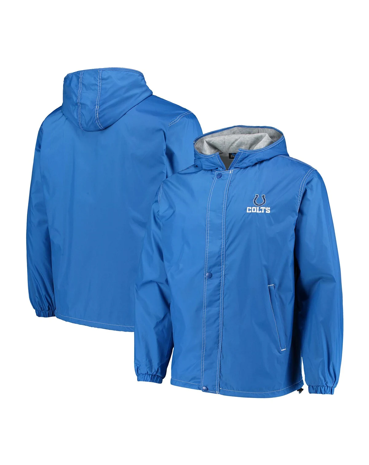 Men's Royal, White Indianapolis Colts Legacy Stadium Full-Zip Jacket