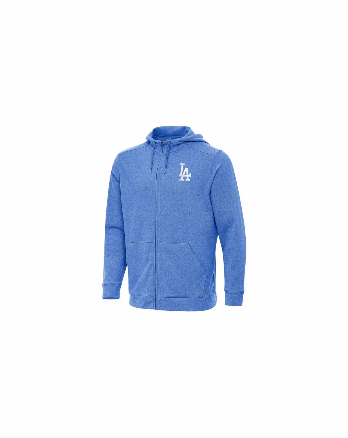 Men's Heather Royal Los Angeles Dodgers Effortless Full-Zip Hooded Jacket