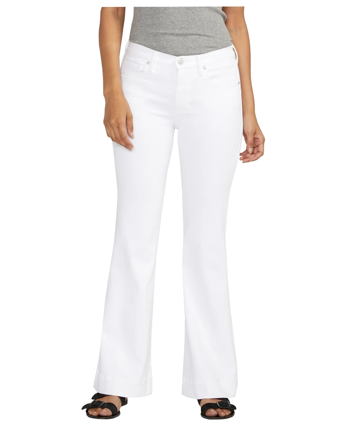 Women's Kait Mid Rise Flare Leg Pants