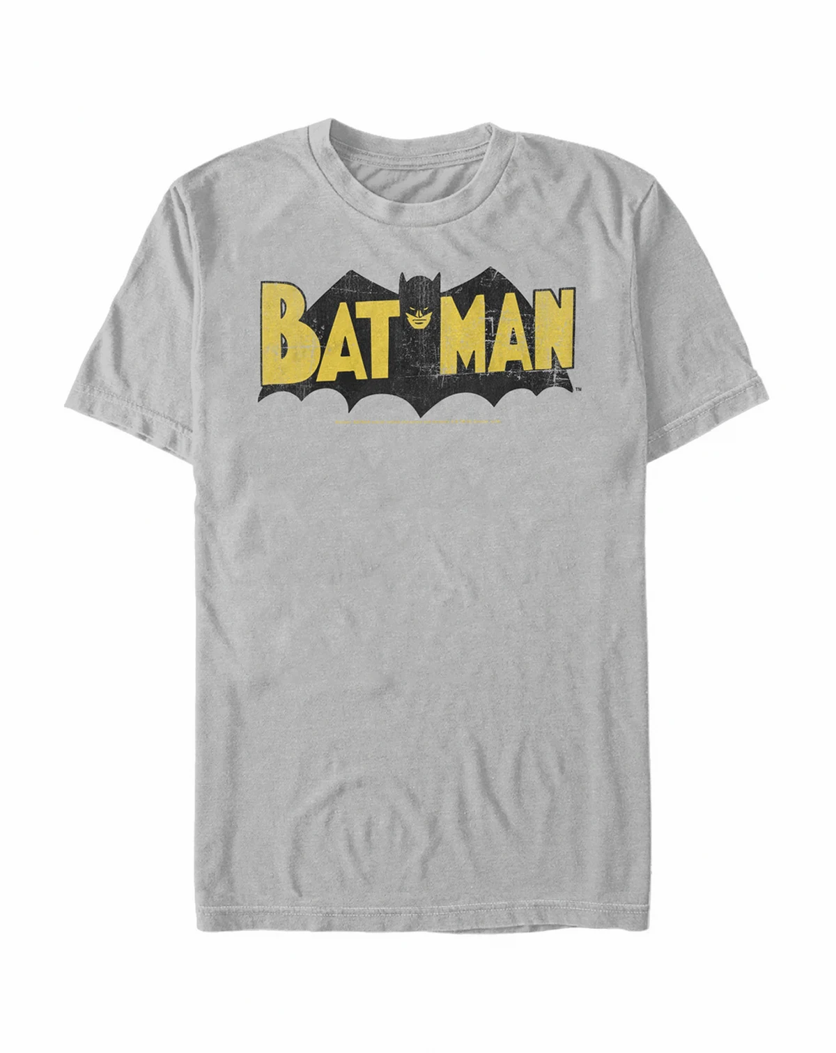 DC Men's Batman Retro Bat Logo Short Sleeve T-Shirt