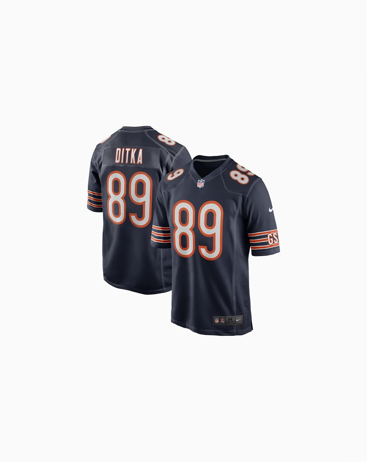 Men's Mike Ditka Chicago Bears Game Retired Player Jersey