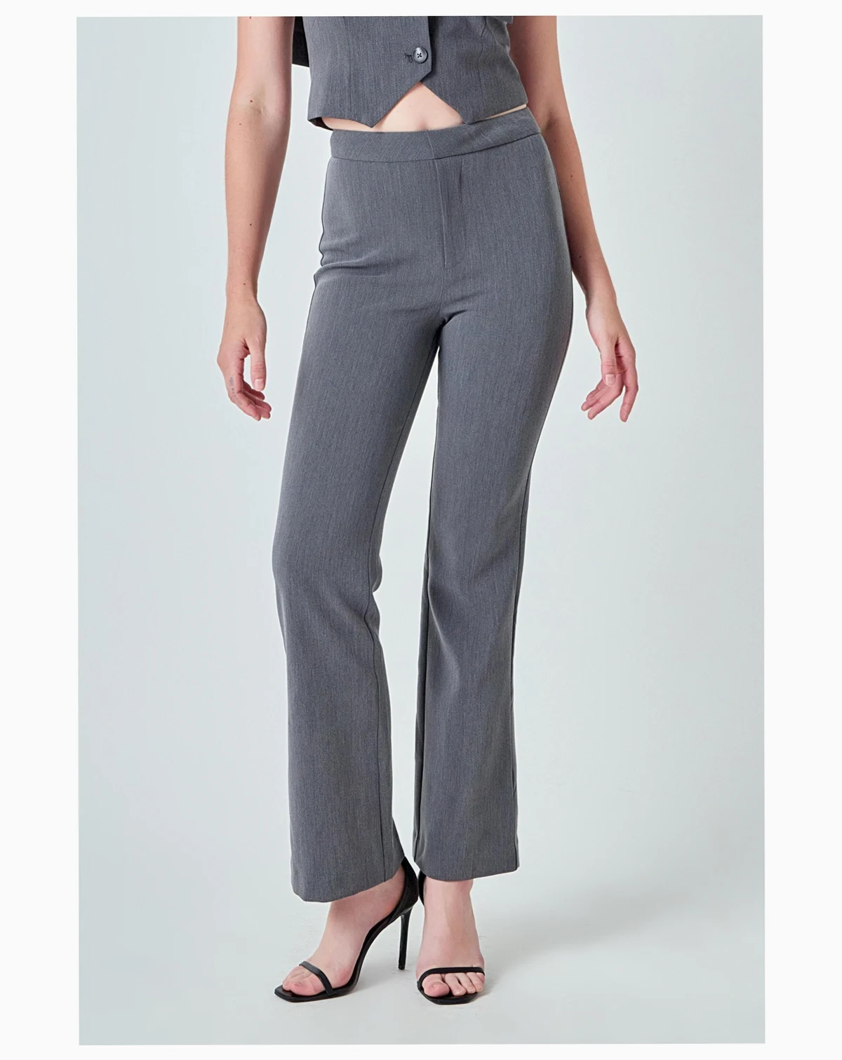 Women's Low Rise Fitted Trousers