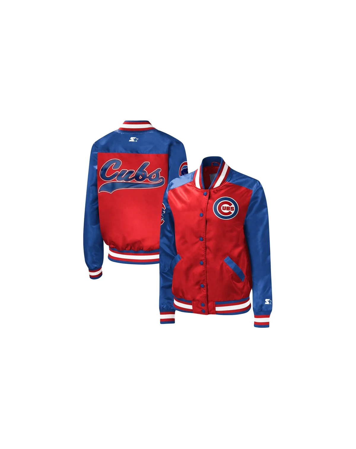 Women's Red Chicago Cubs The Legend Full-Snap Jacket