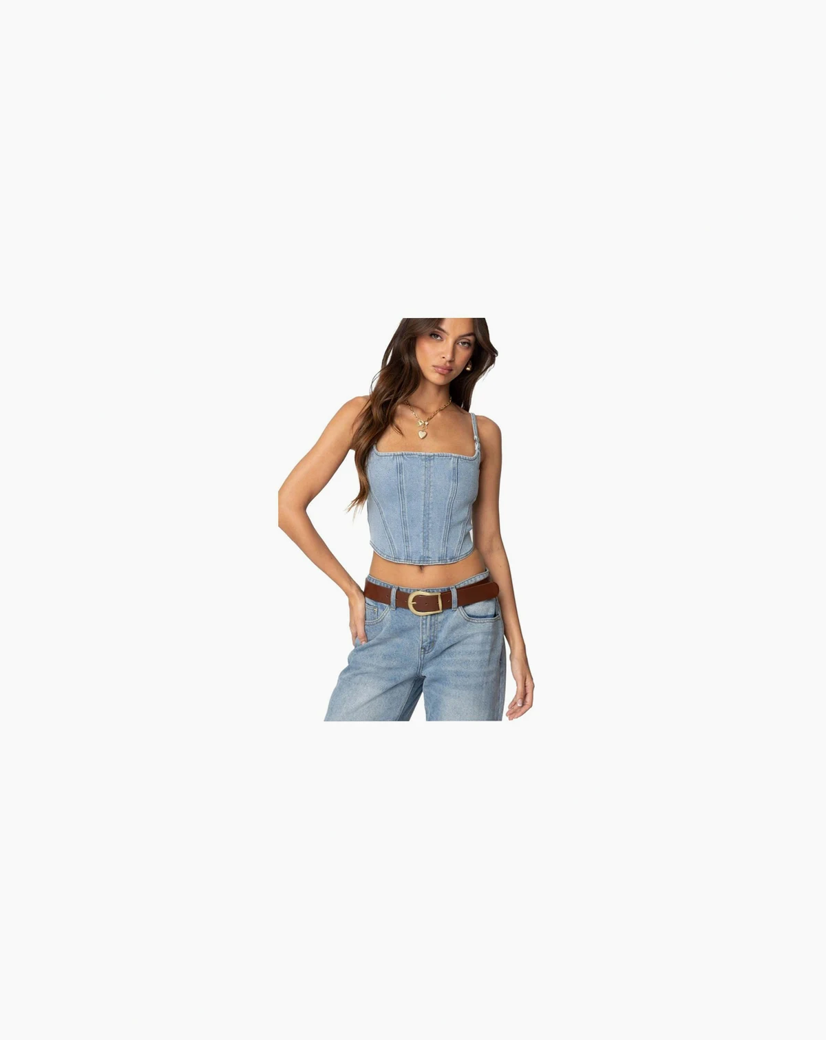 Womens Tennessee Denim Corset