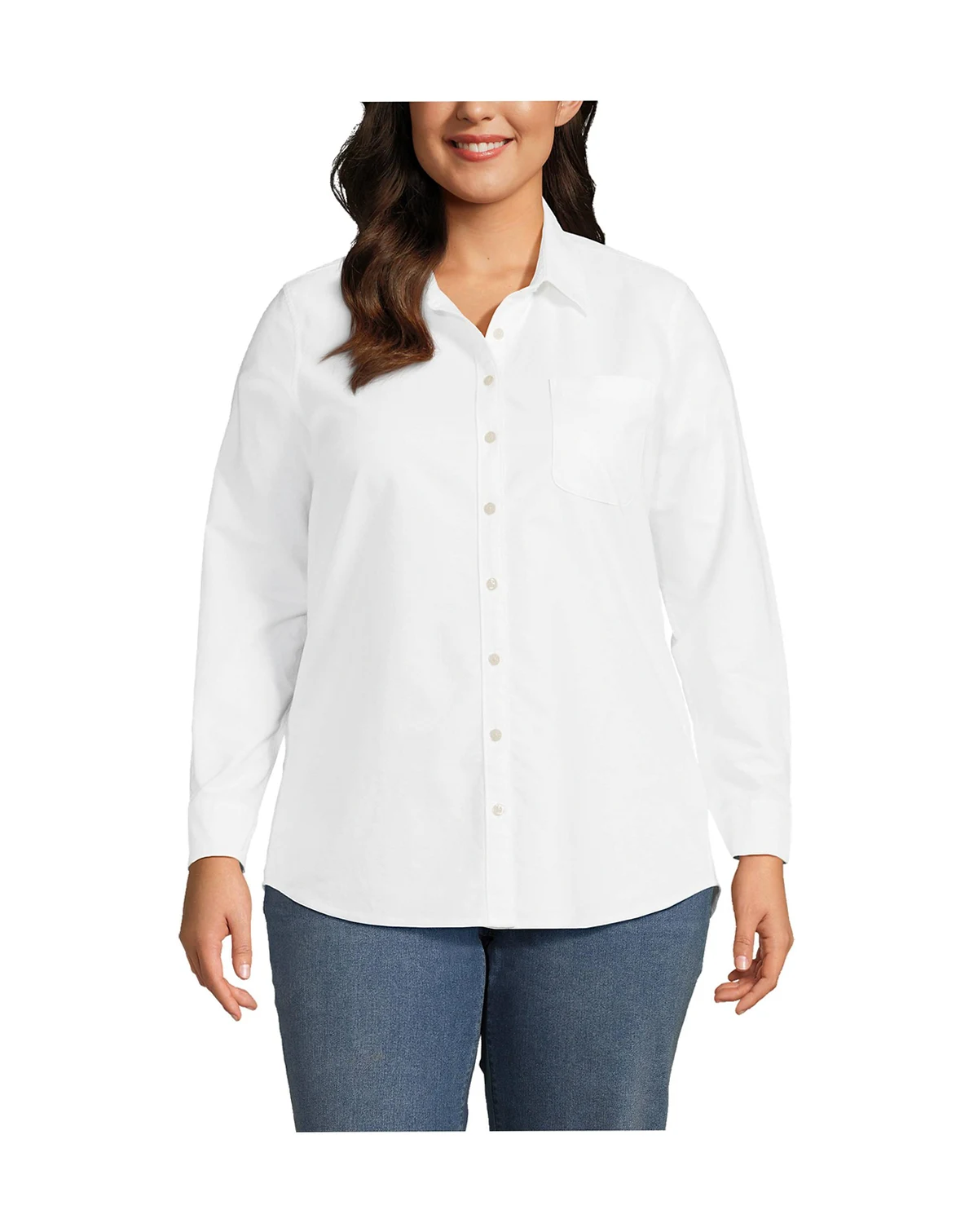 Plus Size Oxford Shirt