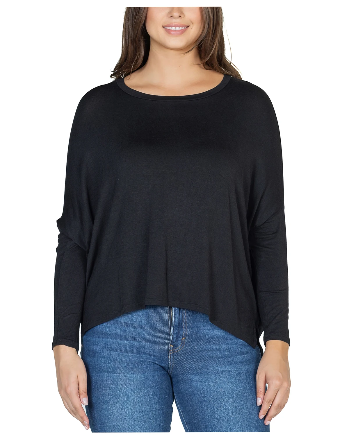 Women's Long Sleeve Oversized Dolman Top