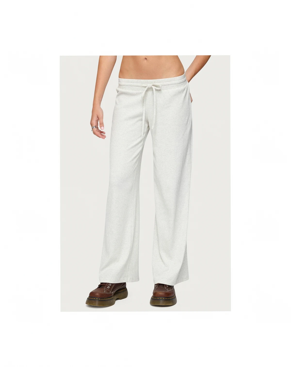 Women's Cicilia Straight Leg Ribbed Pants
