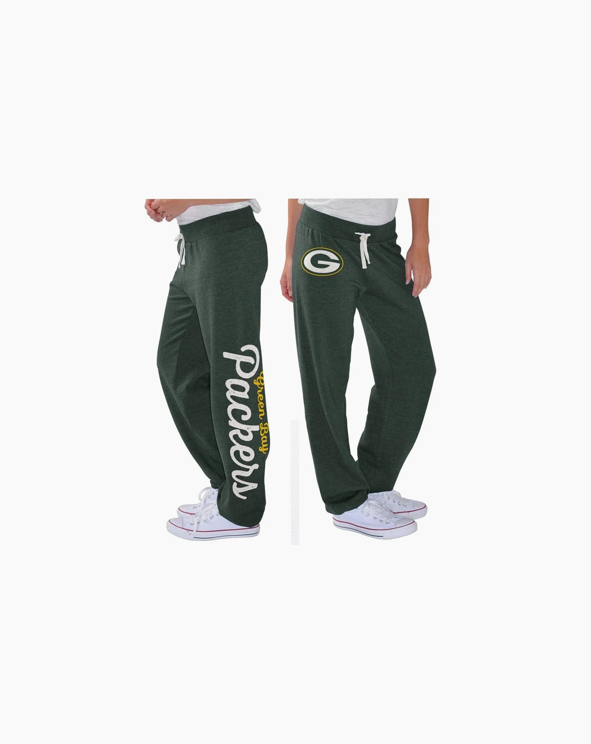 Women's Green Green Bay Packers Scrimmage Fleece Pants