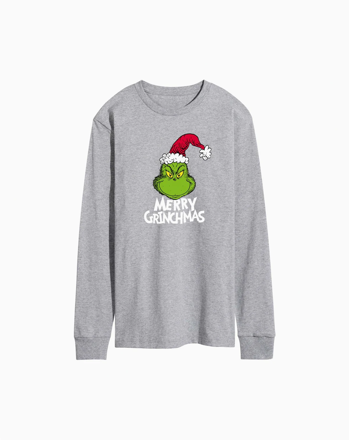 Men's The Grinch Merry Grinchmas Graphic Crewneck T-Shirt