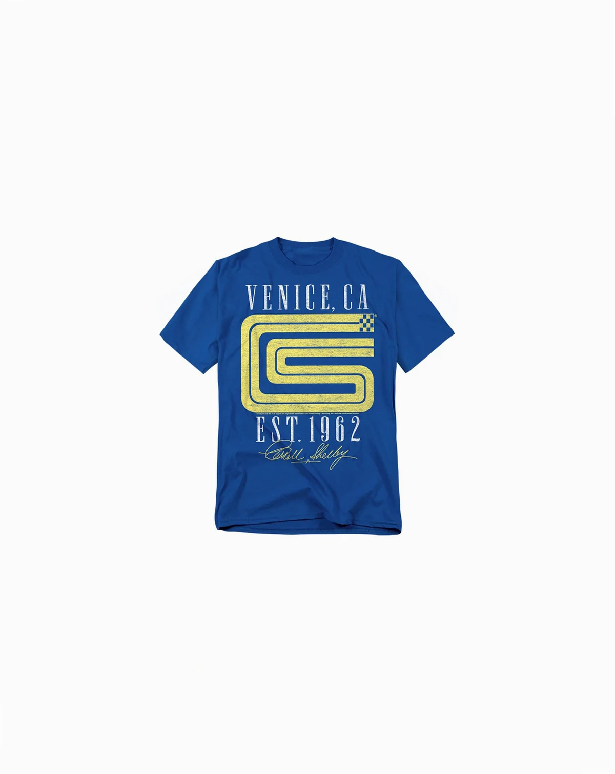 Men's Carroll Shelby Cs Logo Venice T-Shirt