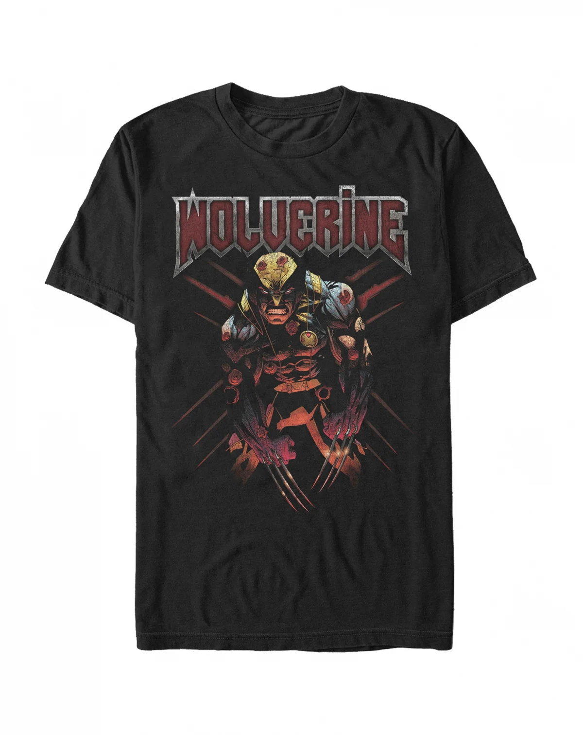 Marvel Men's Classic X-Men Angry Wolverine, Short Sleeve T-Shirt