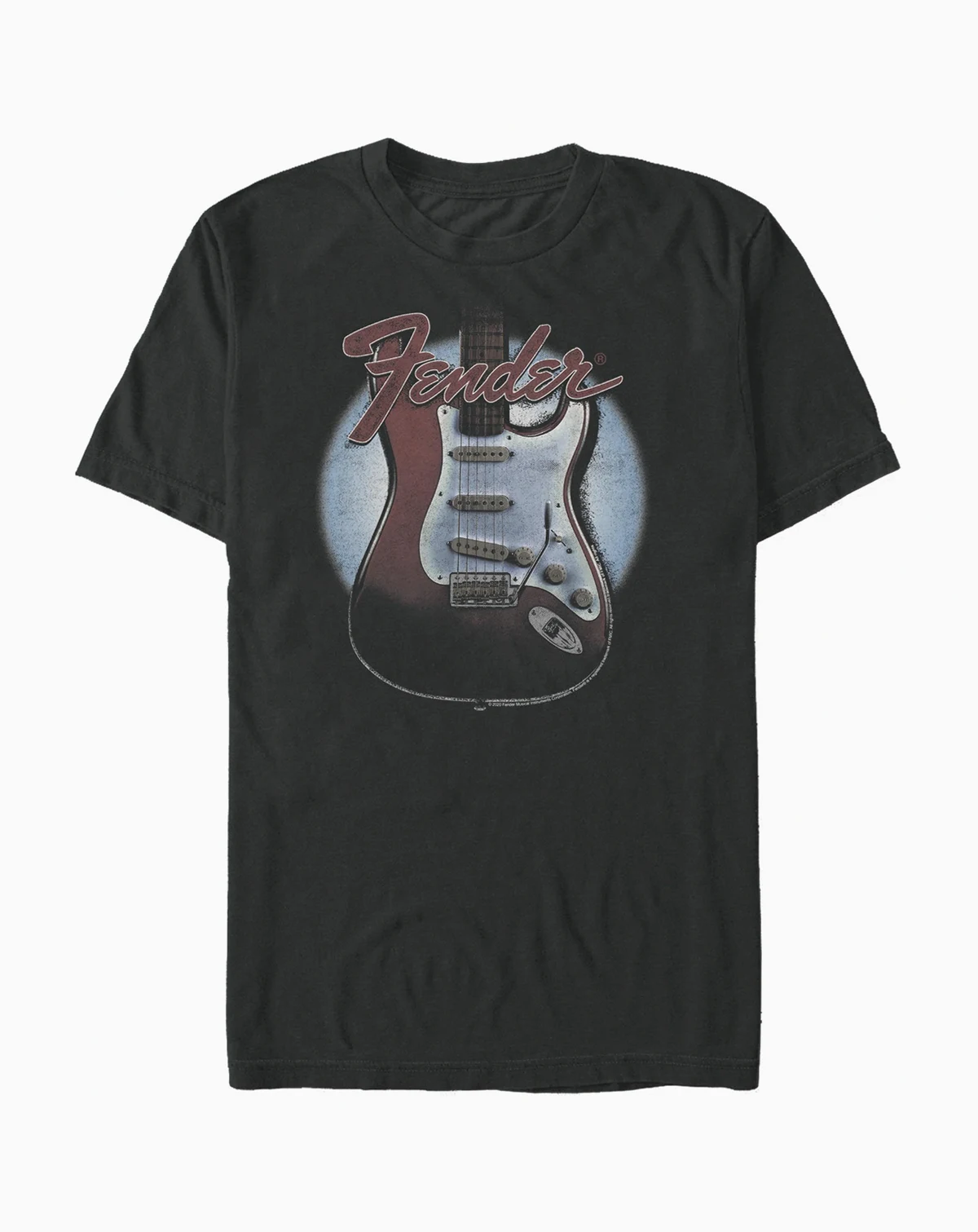 Men's Guitar Lockup Short Sleeve Crew T-shirt