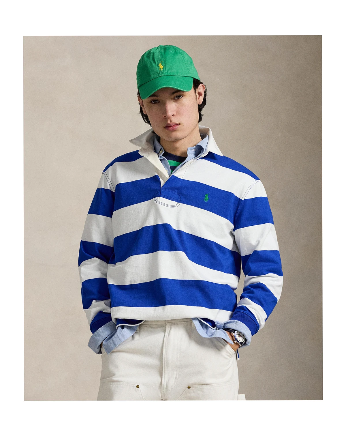 Men's Iconic Rugby Classic-Fit Shirt