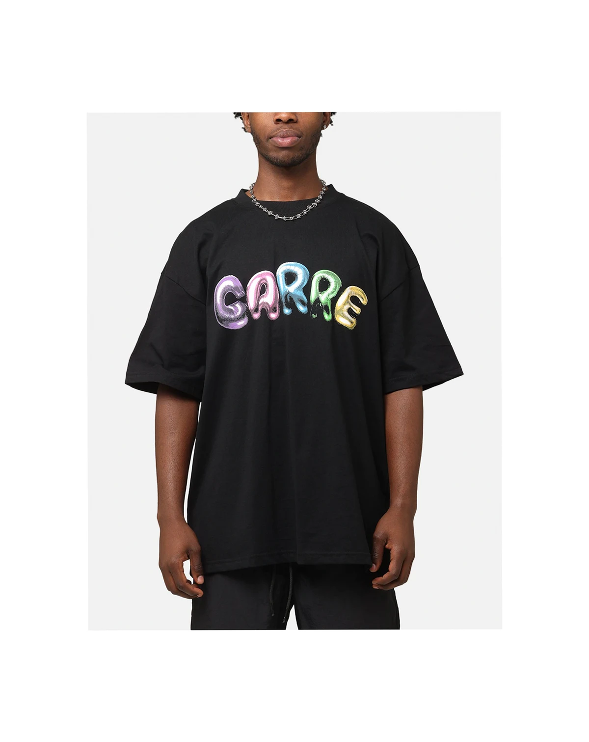 Men's Balloon T-Shirt, Black - XLarge