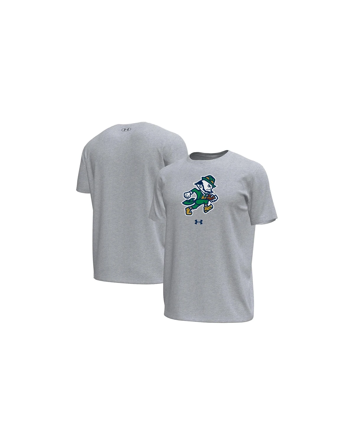 Men's Gray Notre Dame Fighting Irish Tech Stretch T-Shirt