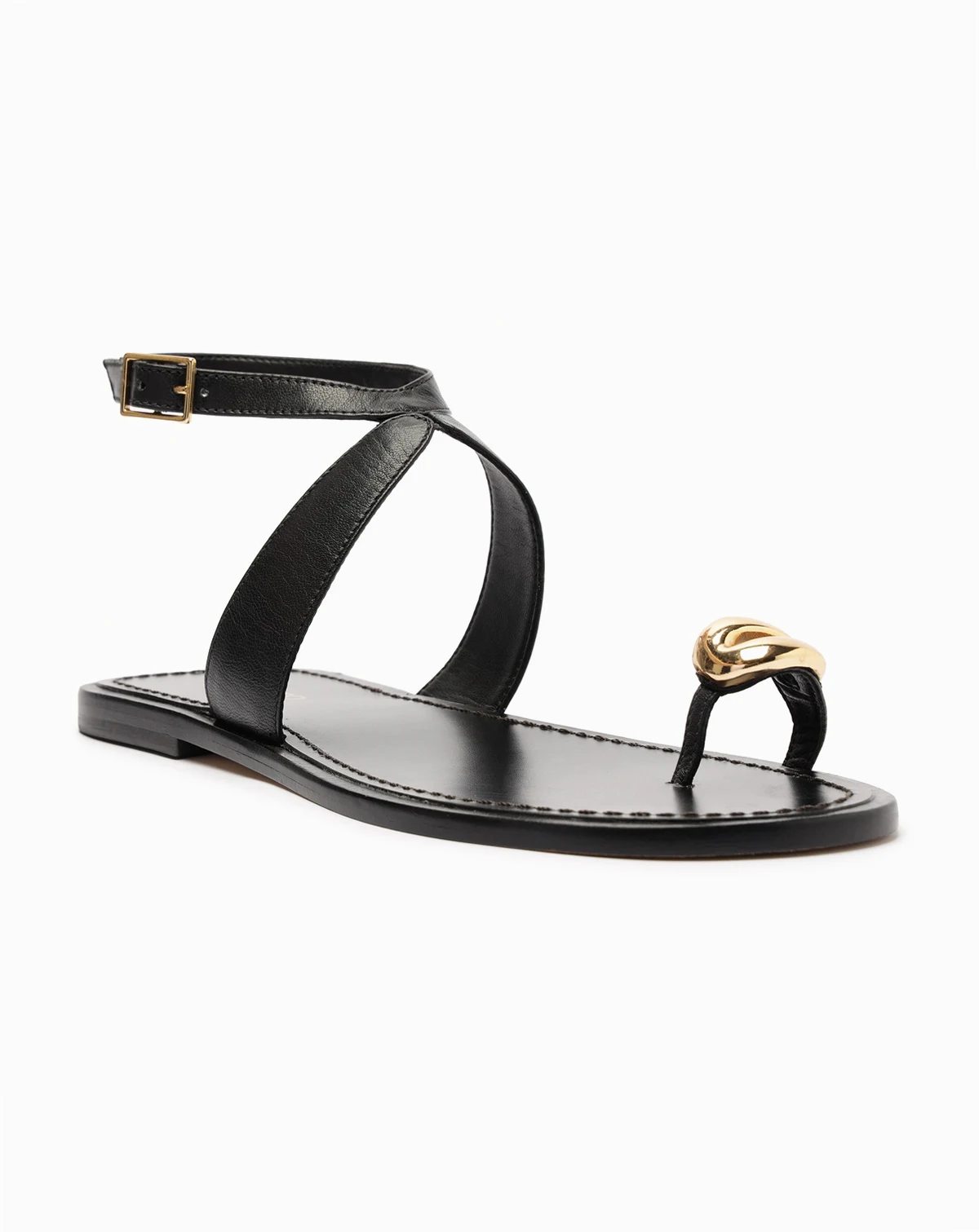 Women's Kendall Round Toe Flat Sandals