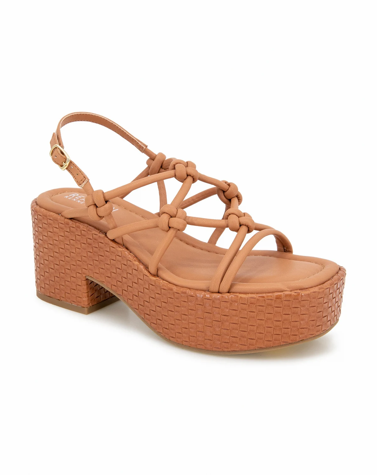 Women's Essa Knots Square Toe Wedge Sandals