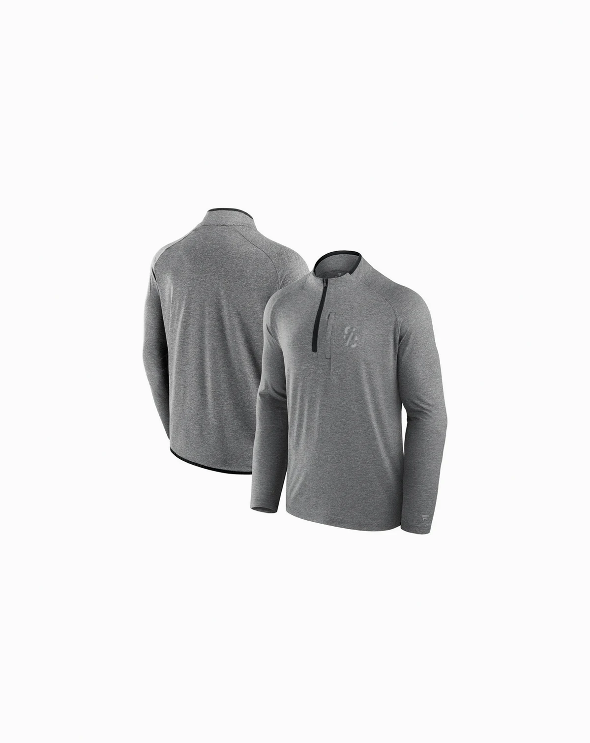 Men's Black USC Trojans Mock Neck Half-Zip Pullover Jacket
