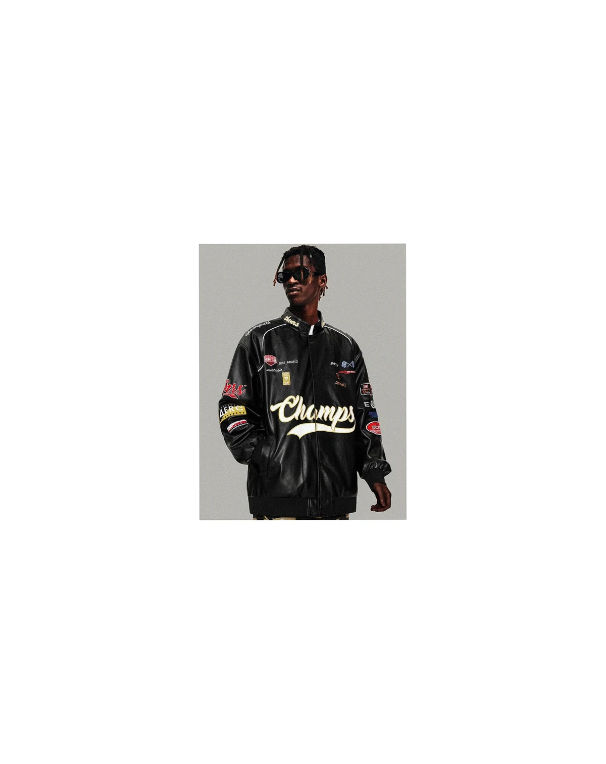 Men's Champs Racing Button-Up Jacket