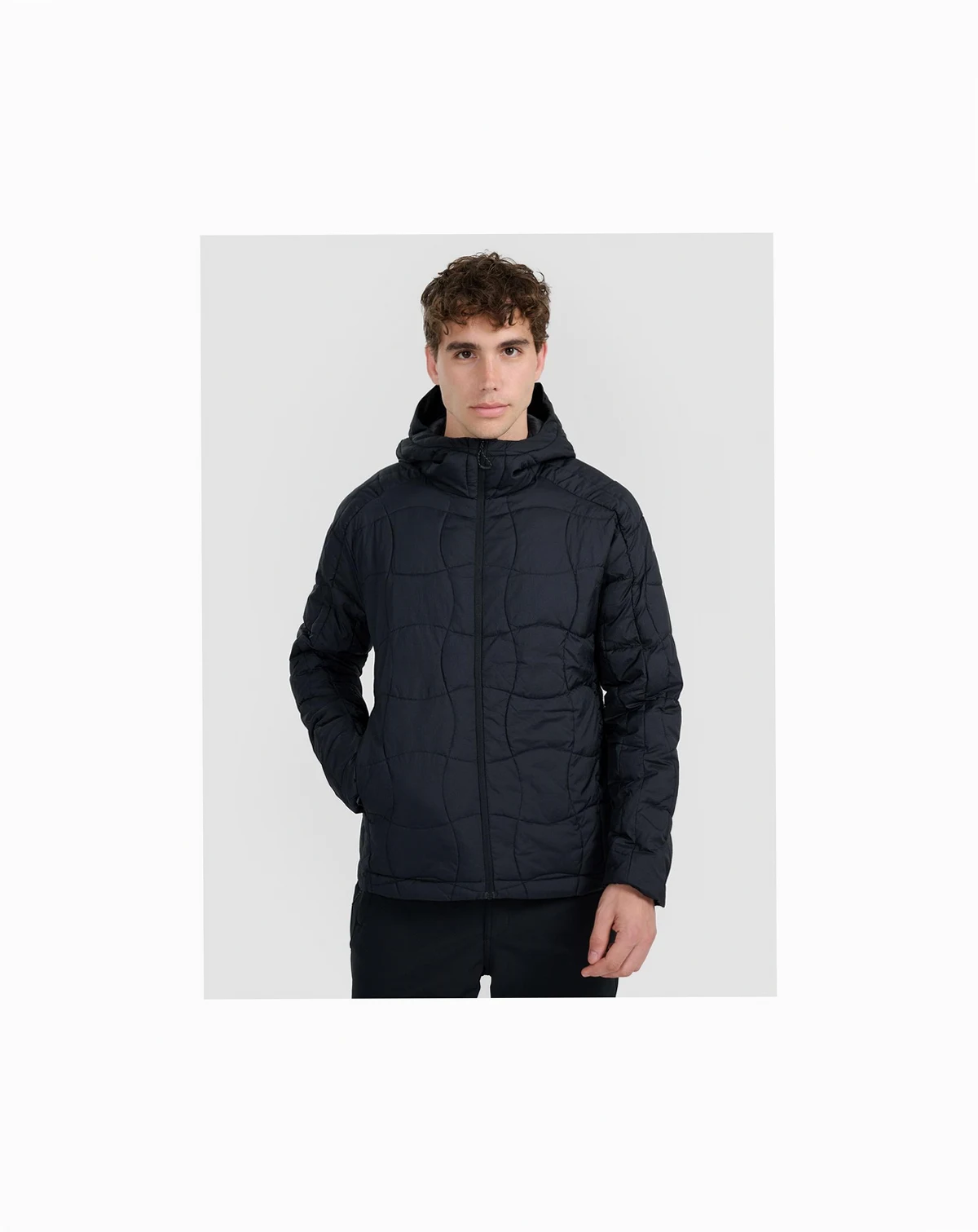 Men's Trekking Down Jacket With Primaloft Silver Filling