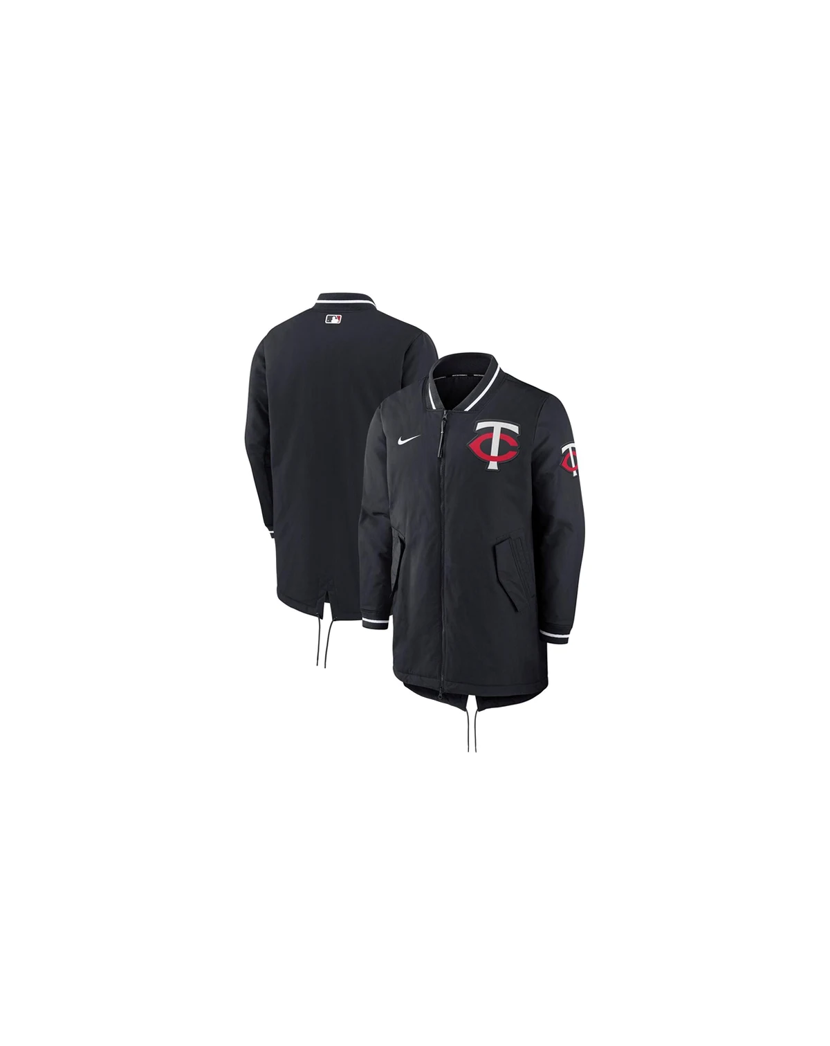 Men's Navy Minnesota Twins Dugout Performance Full-Zip Jacket