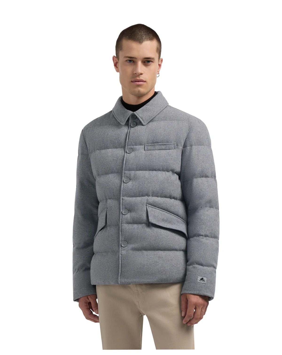 Men’s Roman Dressy Quilted Wool Jacket