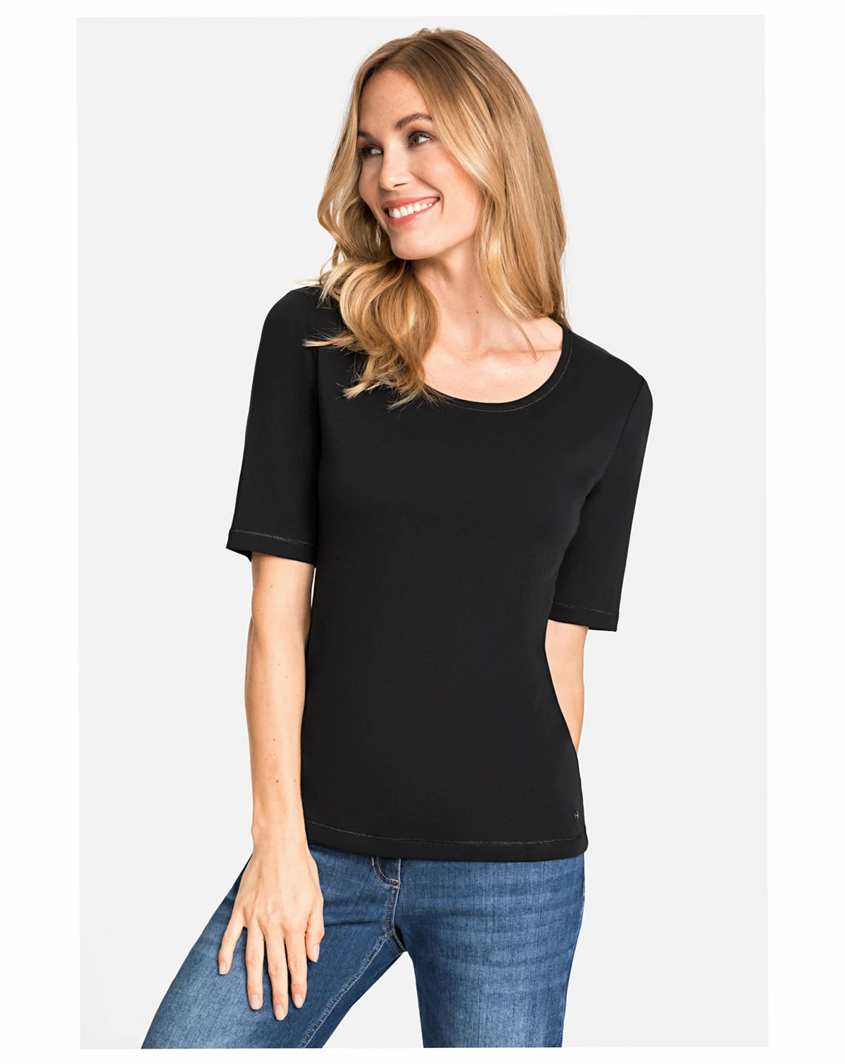 Women's Solid Short Sleeve T-Shirt