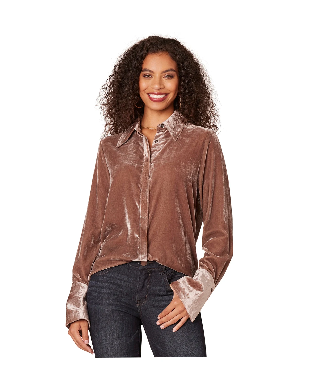 Women's Long Sleeve with French Cuff Shirt