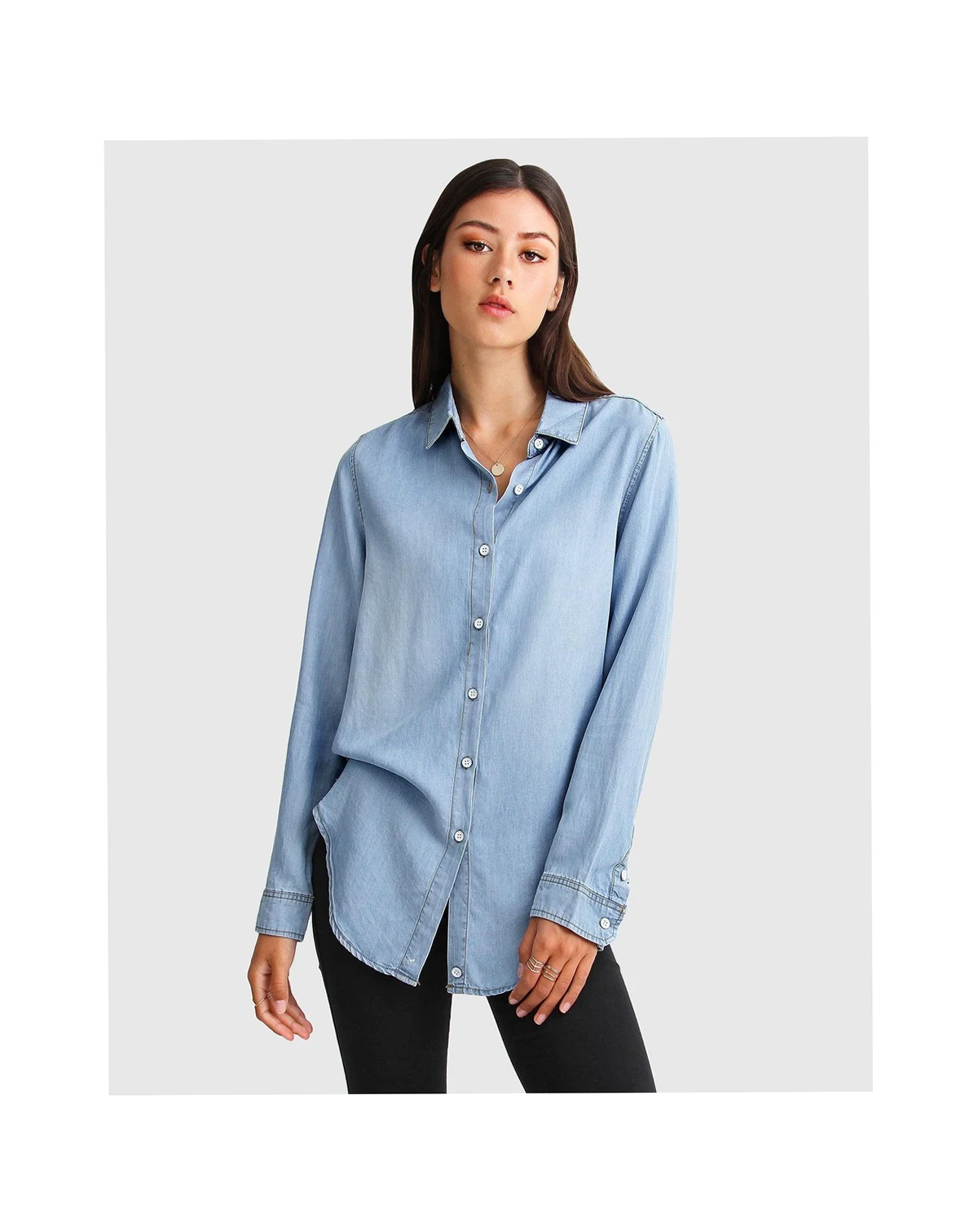 Women's Keep Me Wild Denim Top