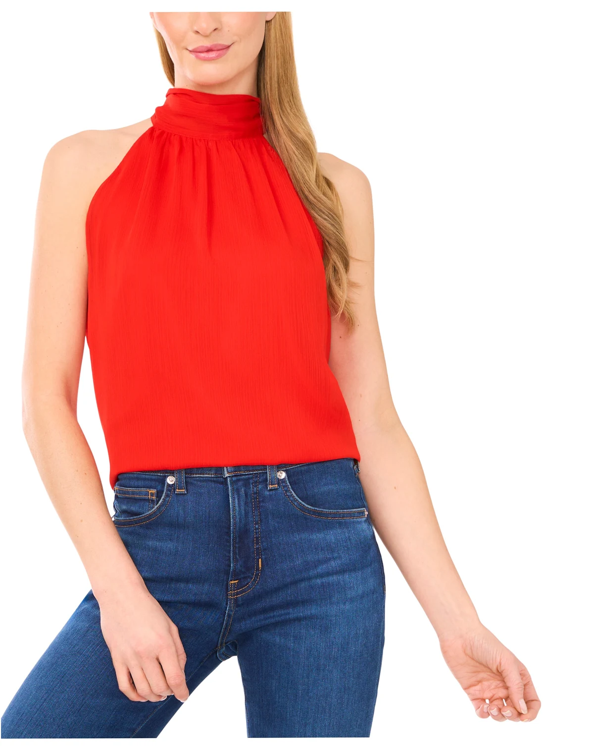 Women's Sleeveless Halter Top