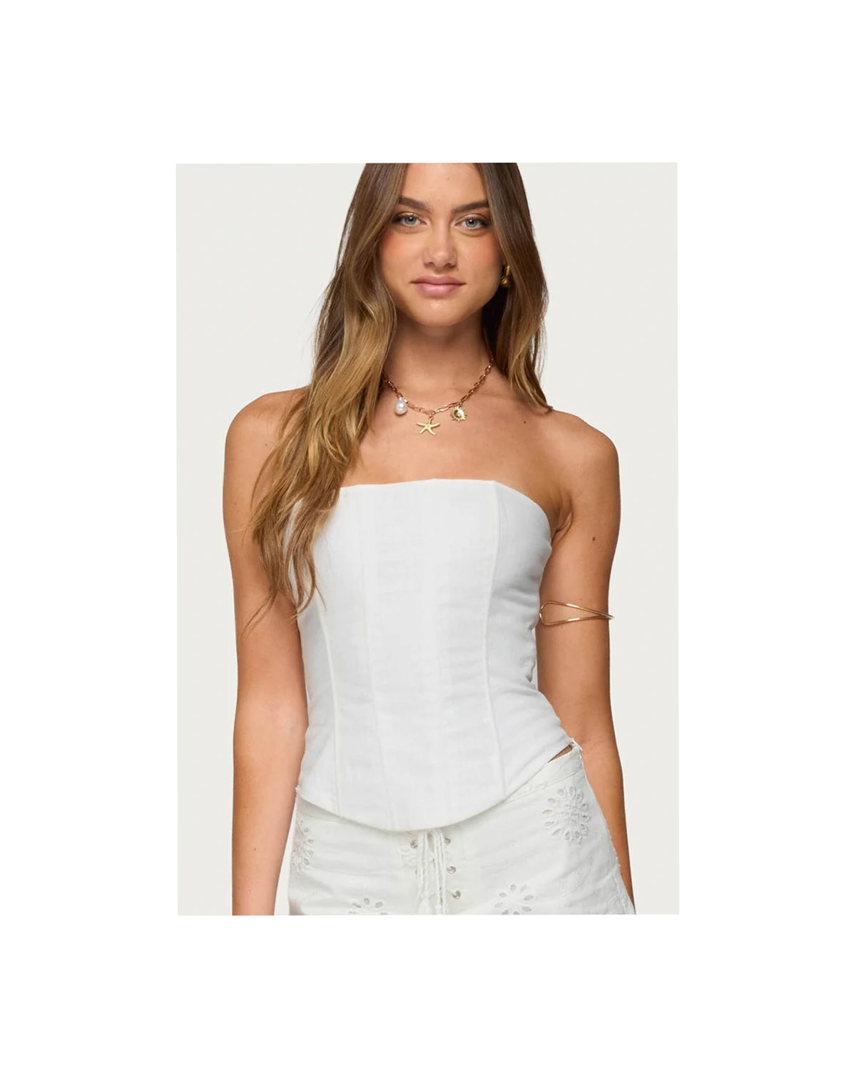 Women's Hadar Linen Look Corset