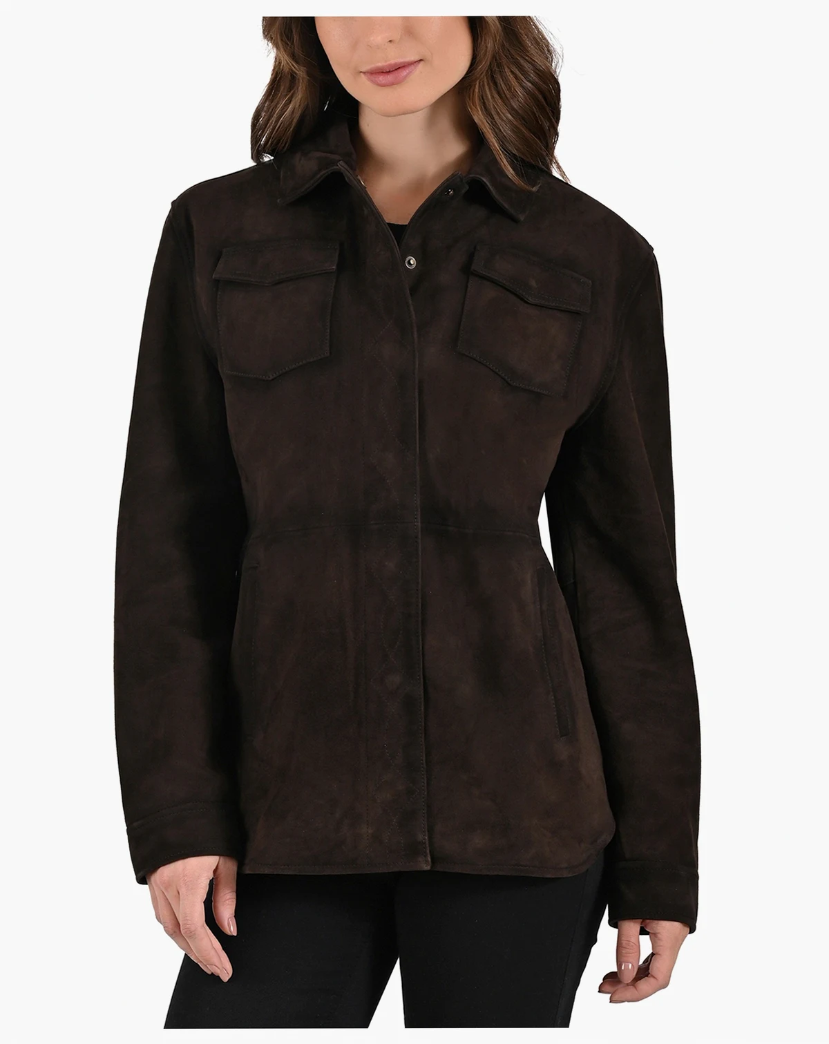 Women's Women s Goat Suede Jacket
