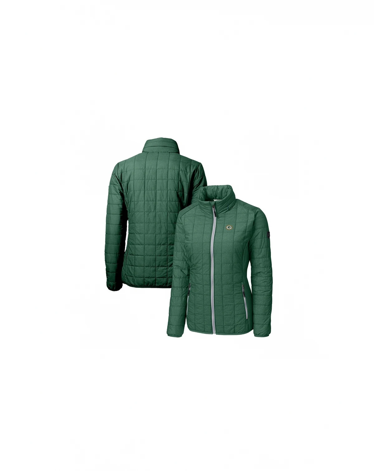 Women's Green Bay Packers Rainier PrimaLoft Eco Insulated Full-Zip Puffer Jacket