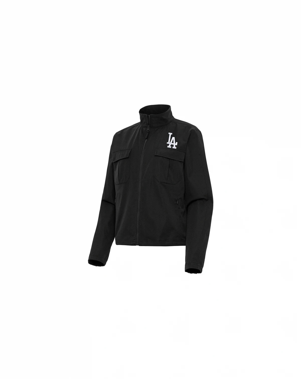 Women's Black Los Angeles Dodgers Even Par Full-Zip Jacket