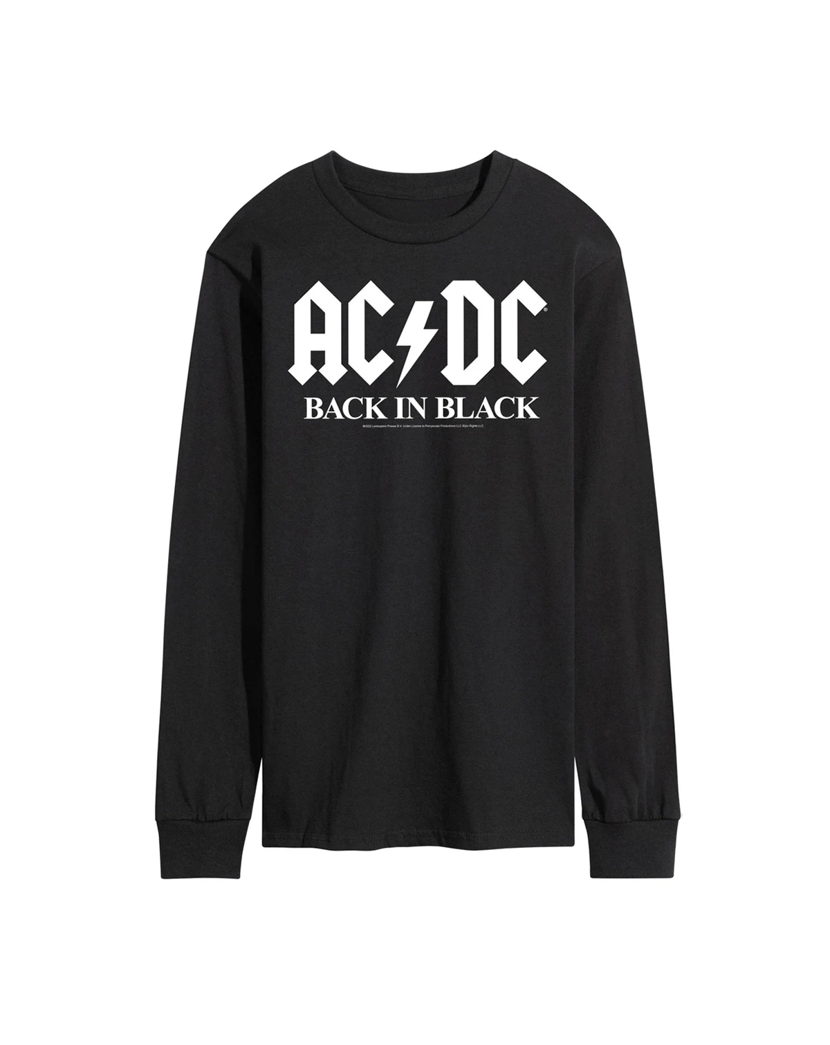 Men's ACDC Back in Black Long Sleeve T-shirt