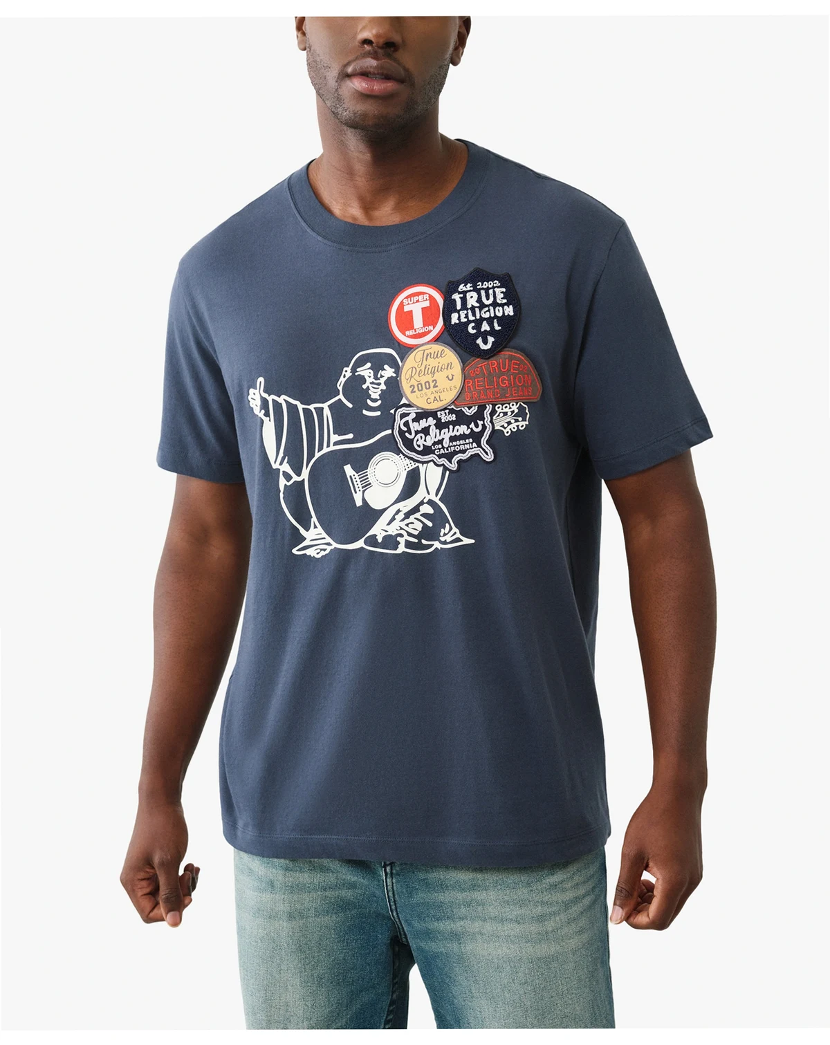 Men's Patch Rinse Short-Sleeve T-Shirt