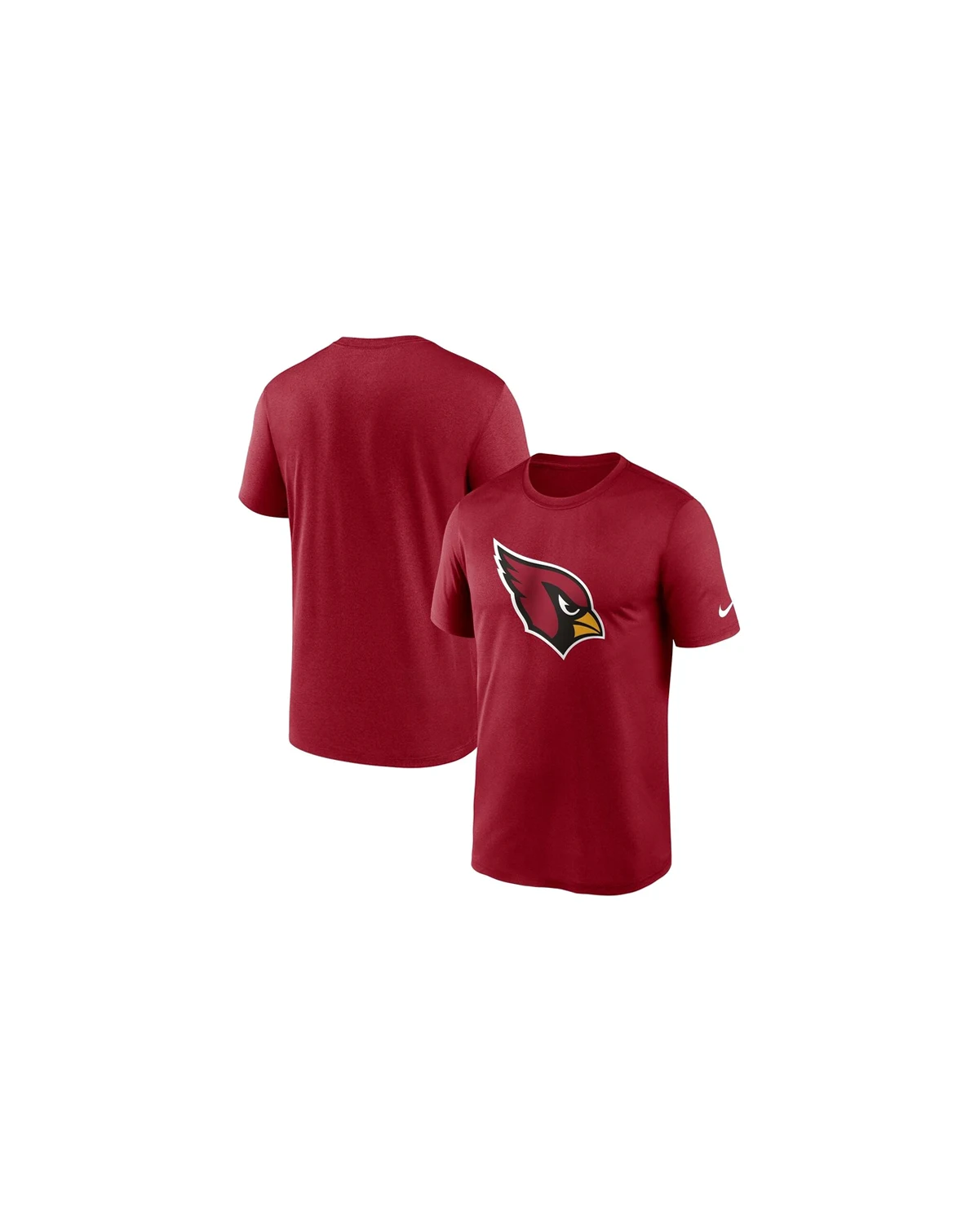 Men's Cardinal Arizona Cardinals Legend Logo Performance T-shirt
