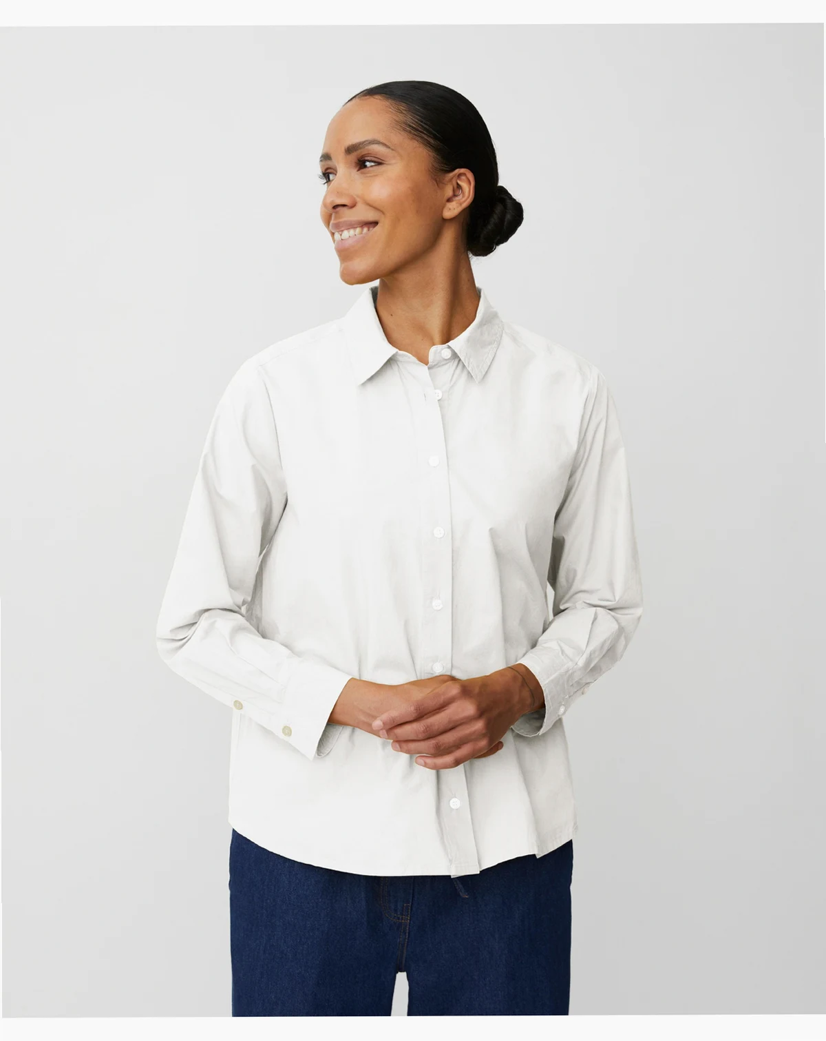 Women's MaImma Long Sleeve Collared Shirt