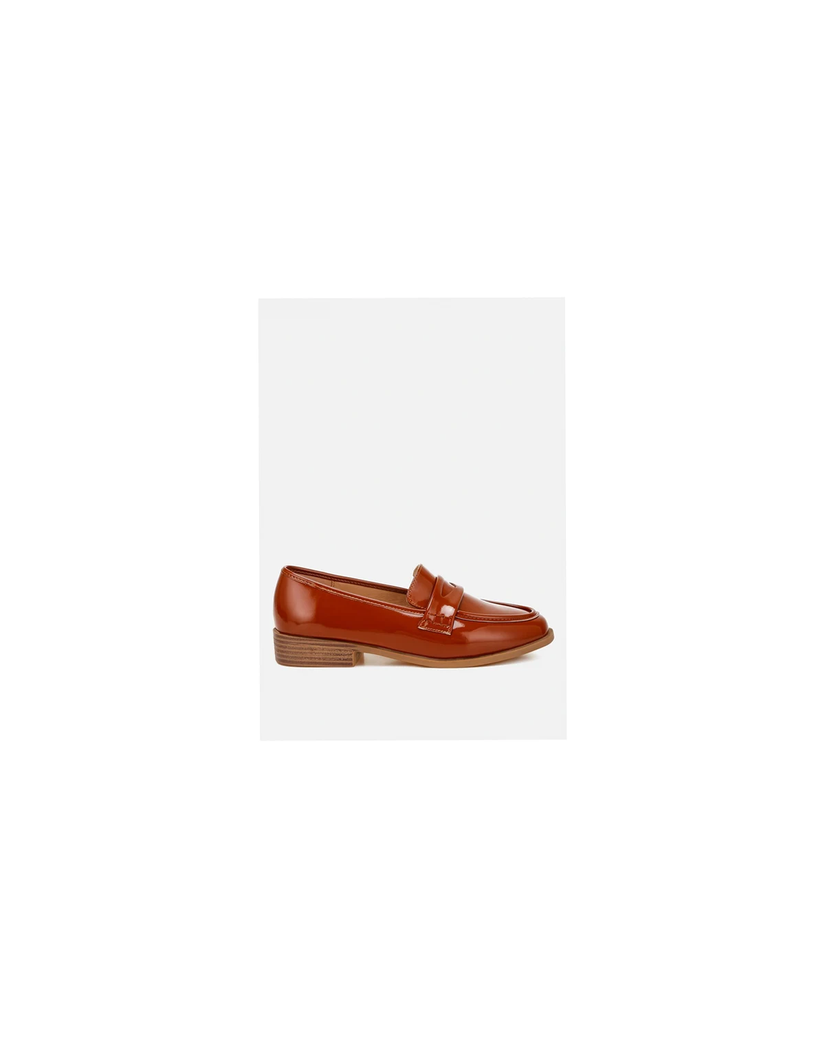 Womens Mogul Penny Strap Detail s Loafer