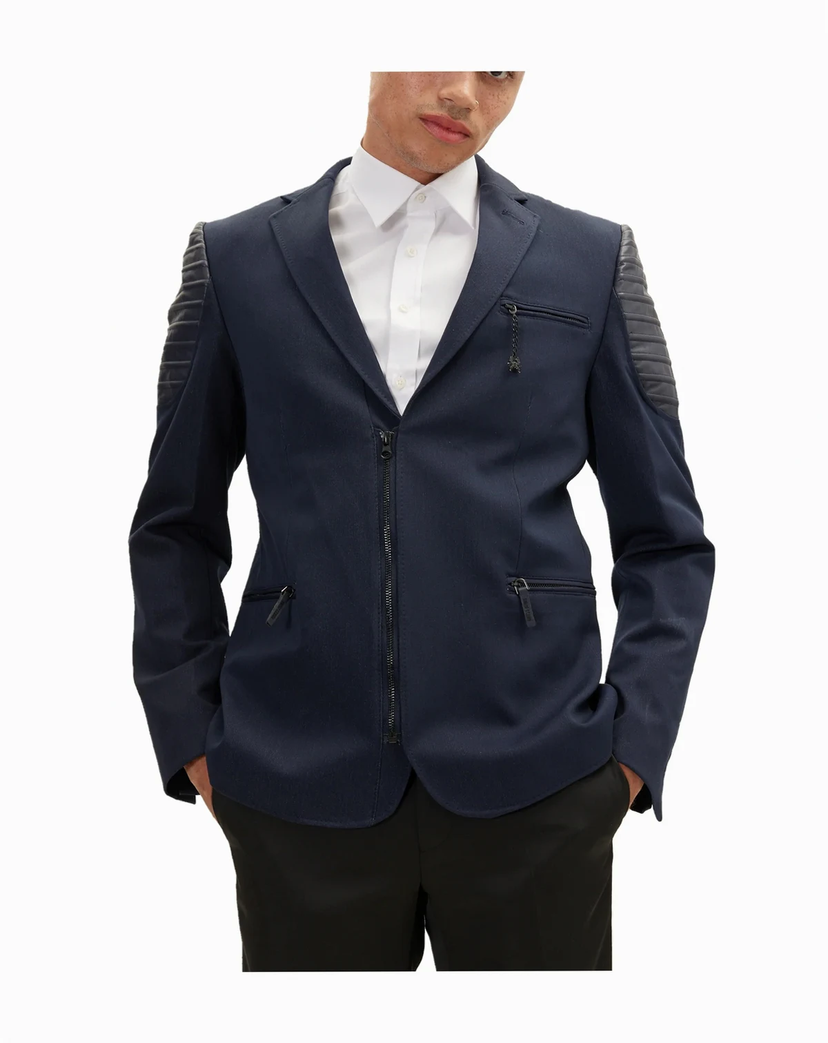 Men's Modern Shoulder Detail Sports Coat