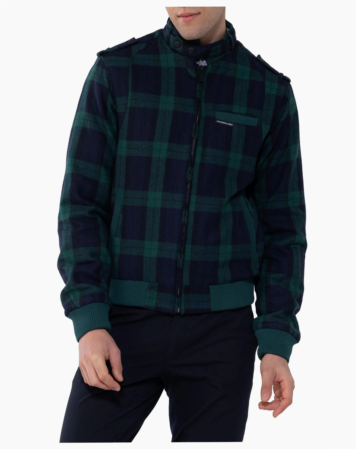 Men's Wool Iconic Racer Jacket