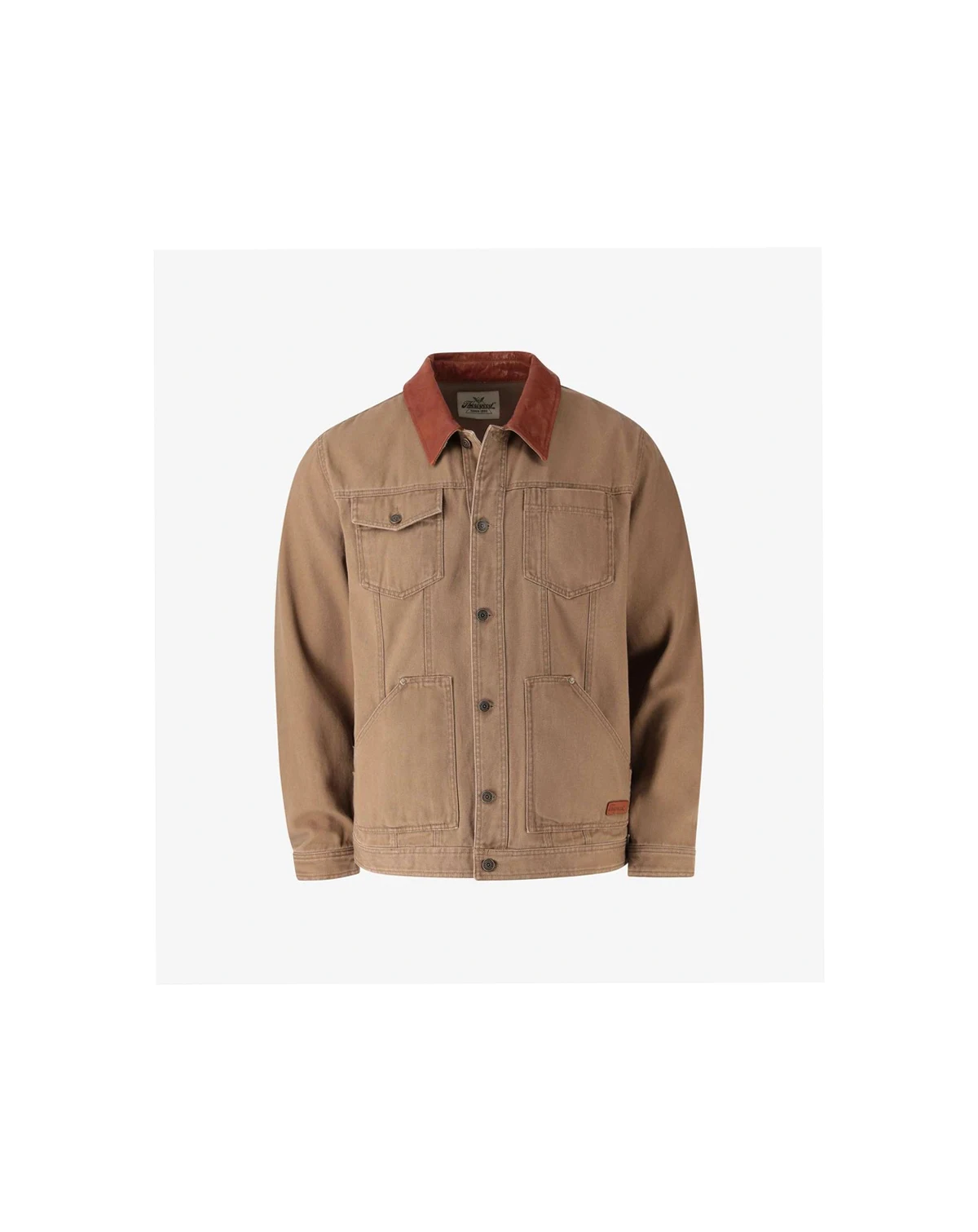 Men's Stone Wash Canvas Trucker Jacket