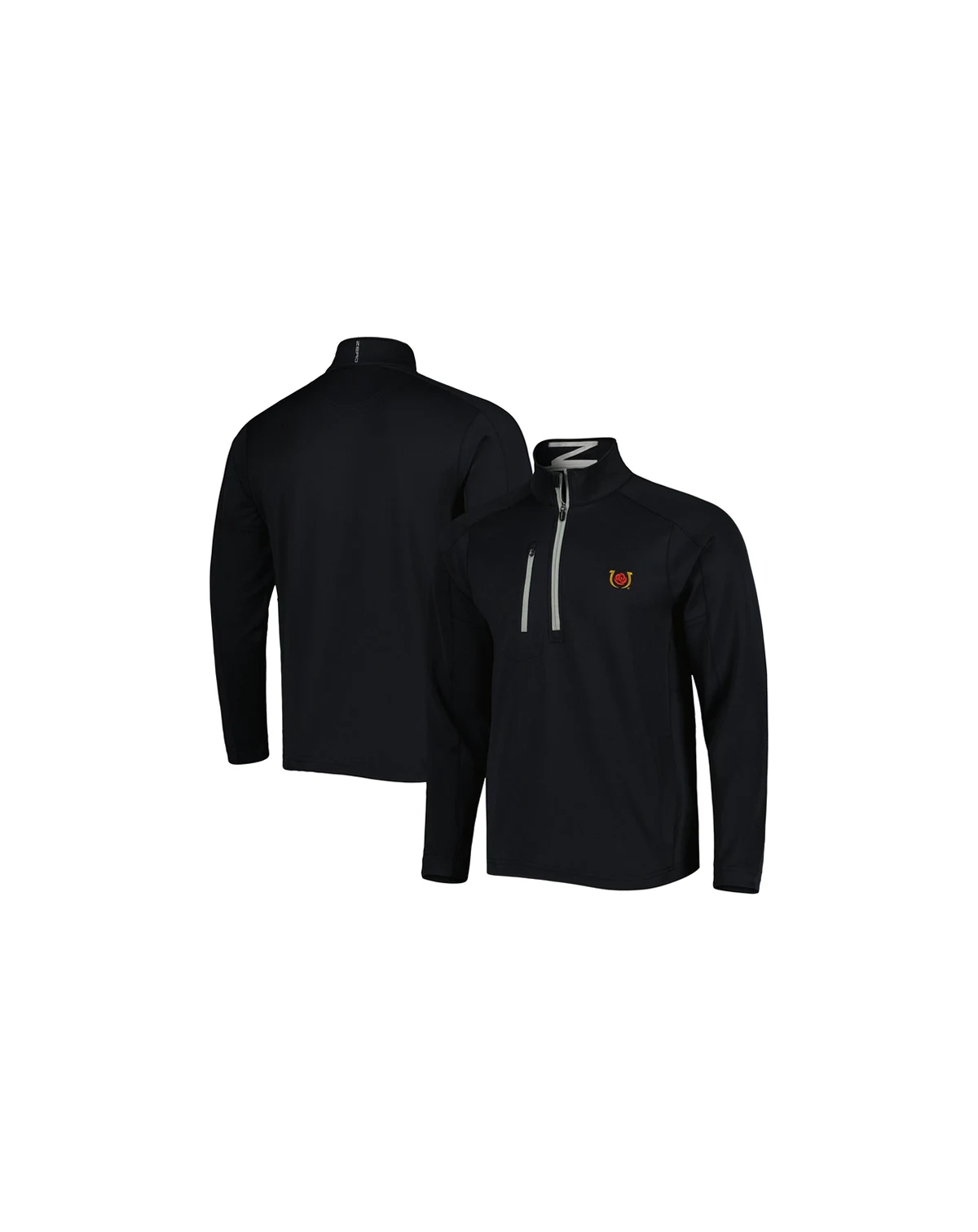 Men's Black Kentucky Derby Z500 Quarter-Zip Jacket