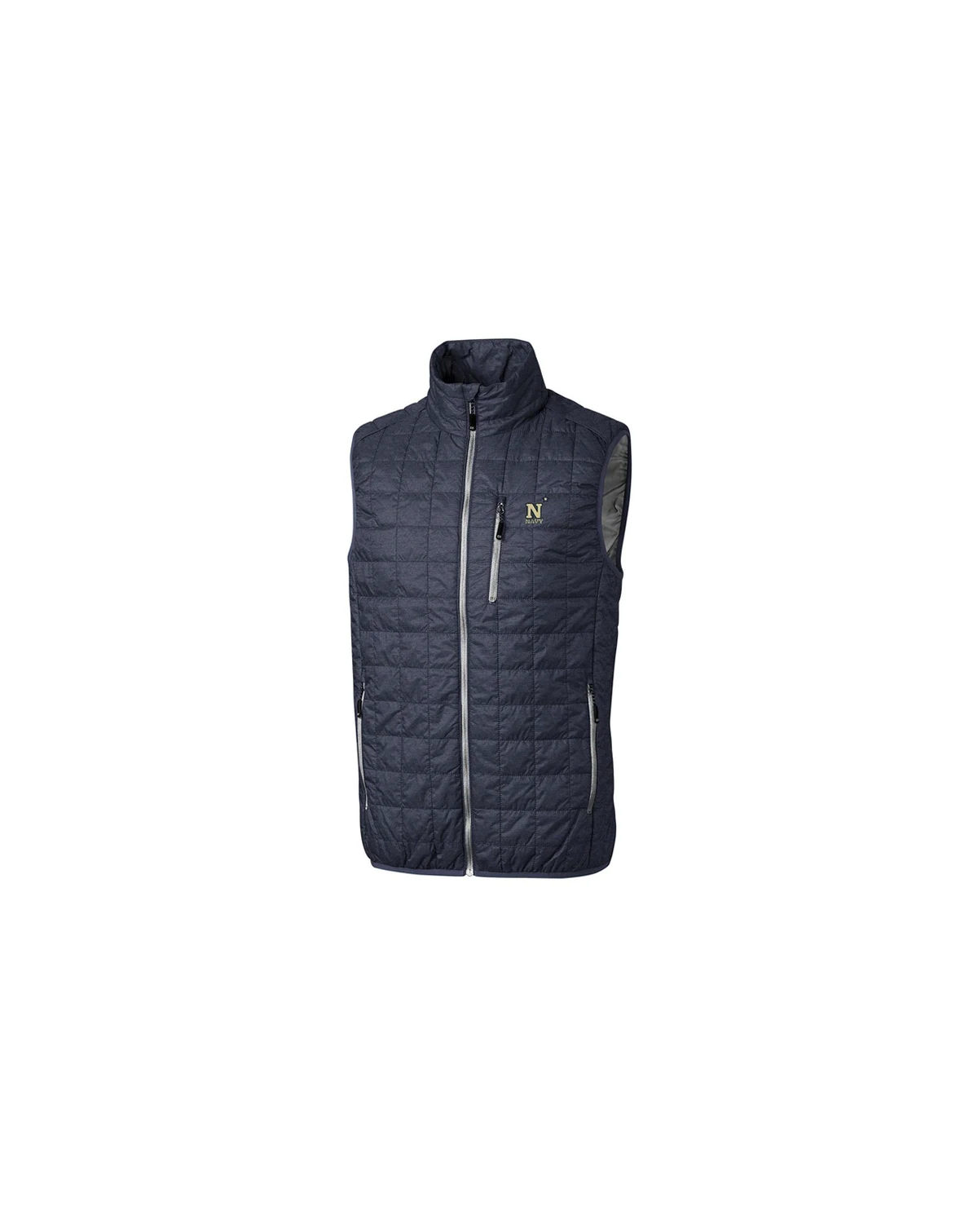 Men's Navy Navy Midshipmen Rainier Full-Zip Vest
